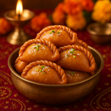 Kova Puri (Chandrakala) Sweet