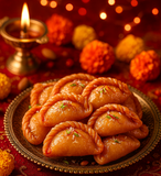 Kova Puri (Chandrakala) Sweet