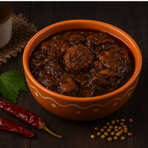 Gongura  Prawns Pickle Andhra Style