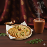 Kothimeera Chekkalu (Andhra Coriander Rice Crackers)