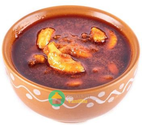 Andhra Style Garlic Avakaya (Vellulli Avakaya)