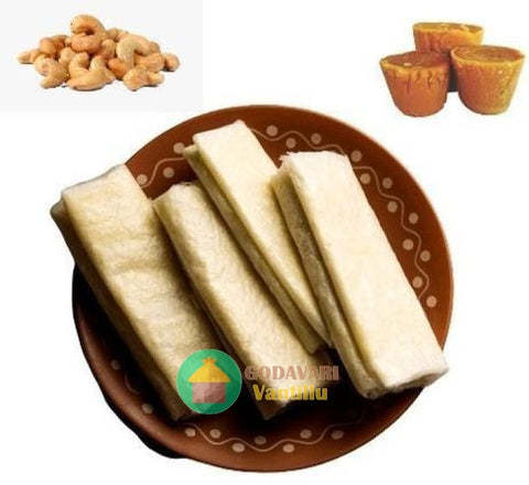 Cashew Nut Bellam Pootharekulu