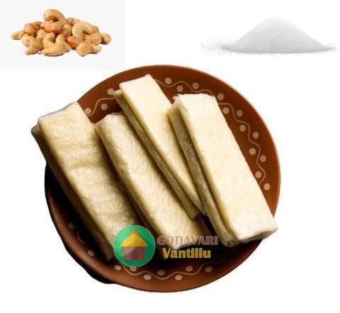 Cashew Nut Sugar Pootharekulu